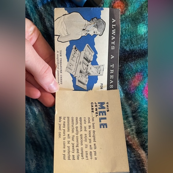 Rare 1962 MELE Jewelry box - Picture 6 of 7